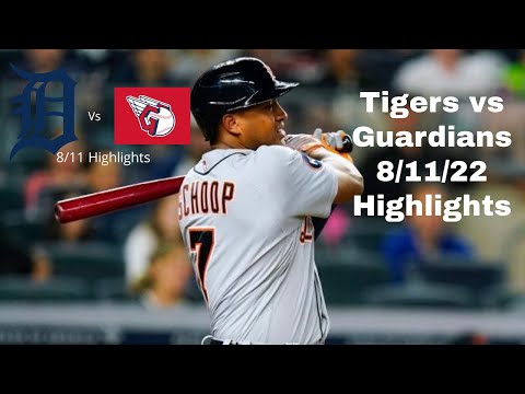 Detroit Tigers vs Cleveland Guardians 8/11/22 Highlights