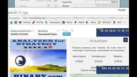 Analyzer for Strategy xxxx.xZ Binary.com