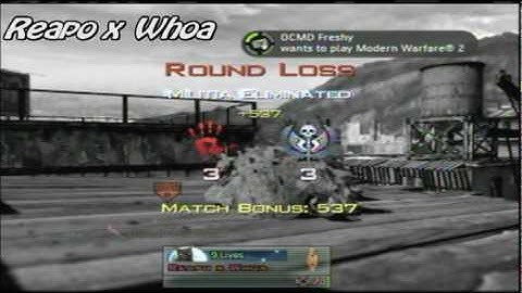 MW2 ACROSS THE MAP THROWING KNIFE GAME WINNING KILL! AMAZING!