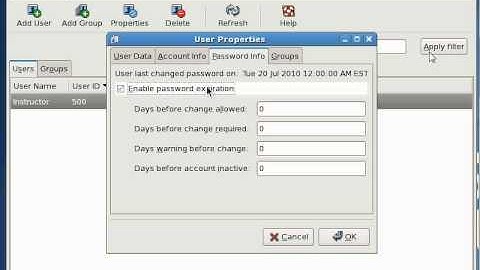 Resetting user password in Linux - Centos