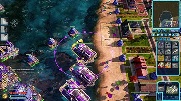 Futuretech vs Allies  Red Alert 3 Science