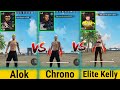 ALOK VS CHRONO VS KELLY SPEED TEST FREE FIRE-para SAMSUNG,A3,A5,A6,A7,J2,J5,J7,S5,S7,S9,A10,A20,A30