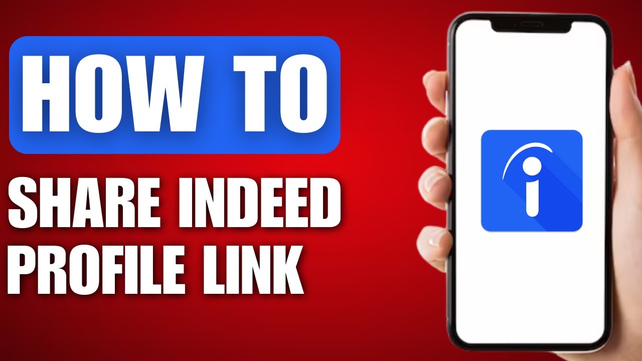 How to Share Indeed Profile Link - Full Guide - YouTube