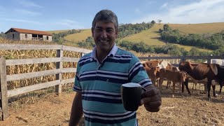 HOJE FOI DIA DE TOMAR LEITE NO CURRAL E CONHECER O SÍTIO DO MAURO