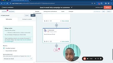 Mastering Hubspot Workflow Part 5: Send 4 email drip campaign to customers