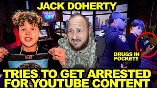 Jack Doherty Arrest Bodycam is Released Carrying Drugs While Egging On Police Was Not Too Smart Bruh Wealth