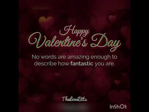 Happy valentine's day! quotes, poems and messages to share today Happy Valentine's Day! - YouTube