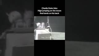 The lunar Olympics / Charlie Duke / Apollo 16 #nasa #moon #space #apollo16 #spaceflight