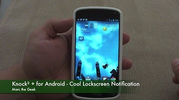 Knock² + for Android - Cool Lockscreen Notification