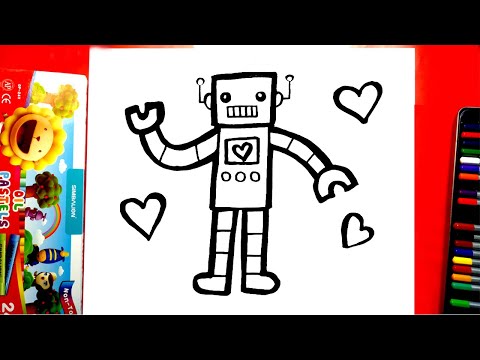 Video: Làm thế nào để tự vẽ một con robot?