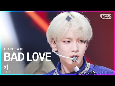 [안방1열 직캠4K] <strong>키</strong> &amp;#39;<strong>BAD</strong> LOVE&amp;#39; (KEY FanCam)│@SBS Inkigayo_2021.10.10.