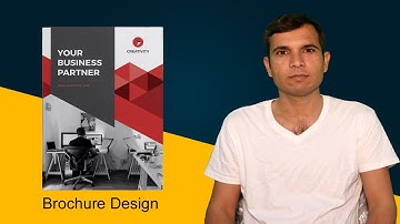 Brochure Design With Coreldraw 13 Tutorial urdu - Part -3 -2022