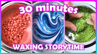 30 Minutes Satisfying Waxing Storytime ✨ #143 My Ex Tried To Kidnap Me