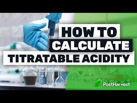 How To Calculate TITRATABLE ACIDITY | Food Analysis