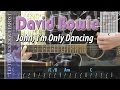 David Bowie - John, I&#39;m Only Dancing guitar lesson