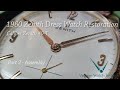 1960 Zenith Dress Watch caliber 40-T Restoration Part 2 - Assembly