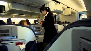 Delta Boeing 777LR N710DN Breakfast Orders