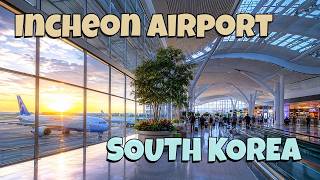 Incheon Airport, South Korea 🇰🇷 | Terminal 1 Arrival & Terminal 2 Departure Walking Tour