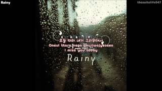 Acourve - Rainy (Hangul, Romanization, Eng Sub) chords