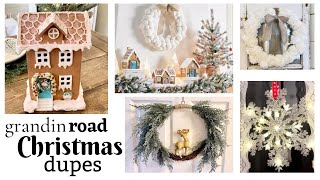 Christmas DIYs | Grandin Road Dupes