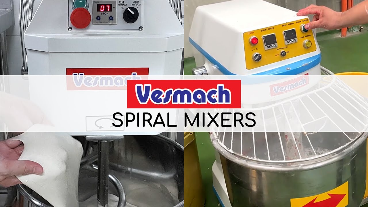 Vesmach Spiral Mixers YouTube