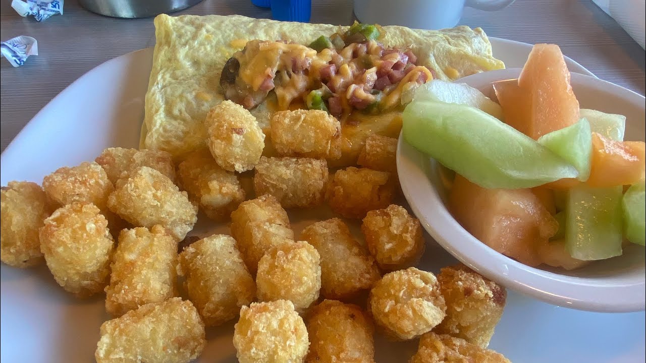 Perkins everything omelette breakfast review YouTube