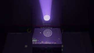 37*40W RGBW LED BEE Eye wash beam zoom moving head lighting programming for stage design