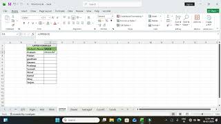 UPPER Function in Excel | Step-by-Step Tutorial 📊 #LearnExcel