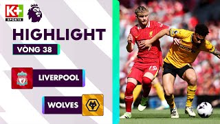 LIVERPOOL - WOLVES | THE KOP BÙNG NỔ, LỜI TẠM BIỆT GỬI TẶNG HLV JURGEN KLOPP | NGOẠI HẠNG ANH 23\/24