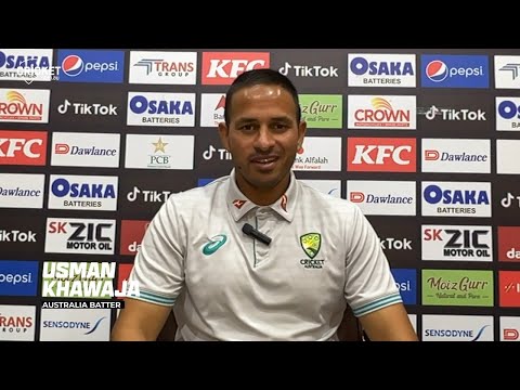'I love it': Khawaja on Pakistan fans and latest ton | Pakistan v Australia 2022