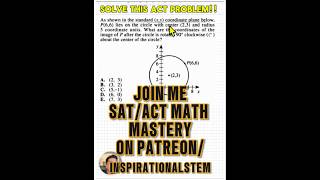 Can you solve this ACT math problem? Let me know in the comments below. #act #actmath #actprep