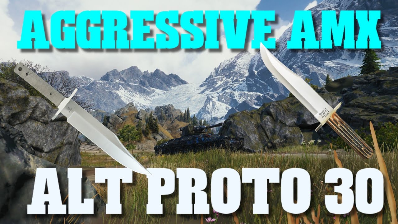 Aggressive AMX: Raw Alt Proto 30 Gameplay - World of Tanks