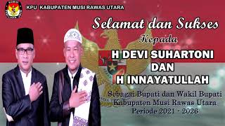 UCAPAN SELAMAT ATAS PELANTIKAN BUPATI DAN WAKIL BUPATI MURATARA - KPU UCAPAN SELAMAT ATAS PELANTIKAN BUPATI DAN WAKIL BUPATI MURATARA - KPU