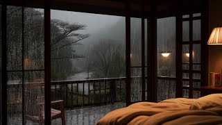 ?️ Soothing Rain Sound - Come in to Cozy Bed and Close Your Eyes to Feel The Rain