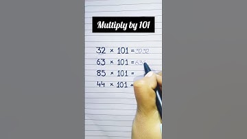 Multiply any number by 101 in seconds || Multiplication trick || #shorts