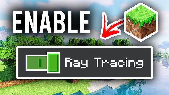 HOW TO ENABLE RAY TRACING IN MINECRAFT POCKET EDITION, MINECRAFT RTX