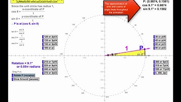 Unit Circle Animation
