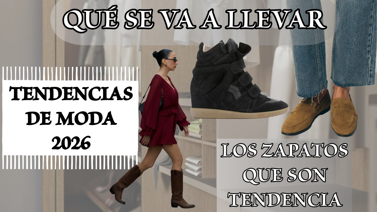 Tendencias de moda 2026 - ZAPATOS ¿Qué se va a llevar? Ejemplos de ZARA