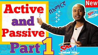 Active and passive in Amharic