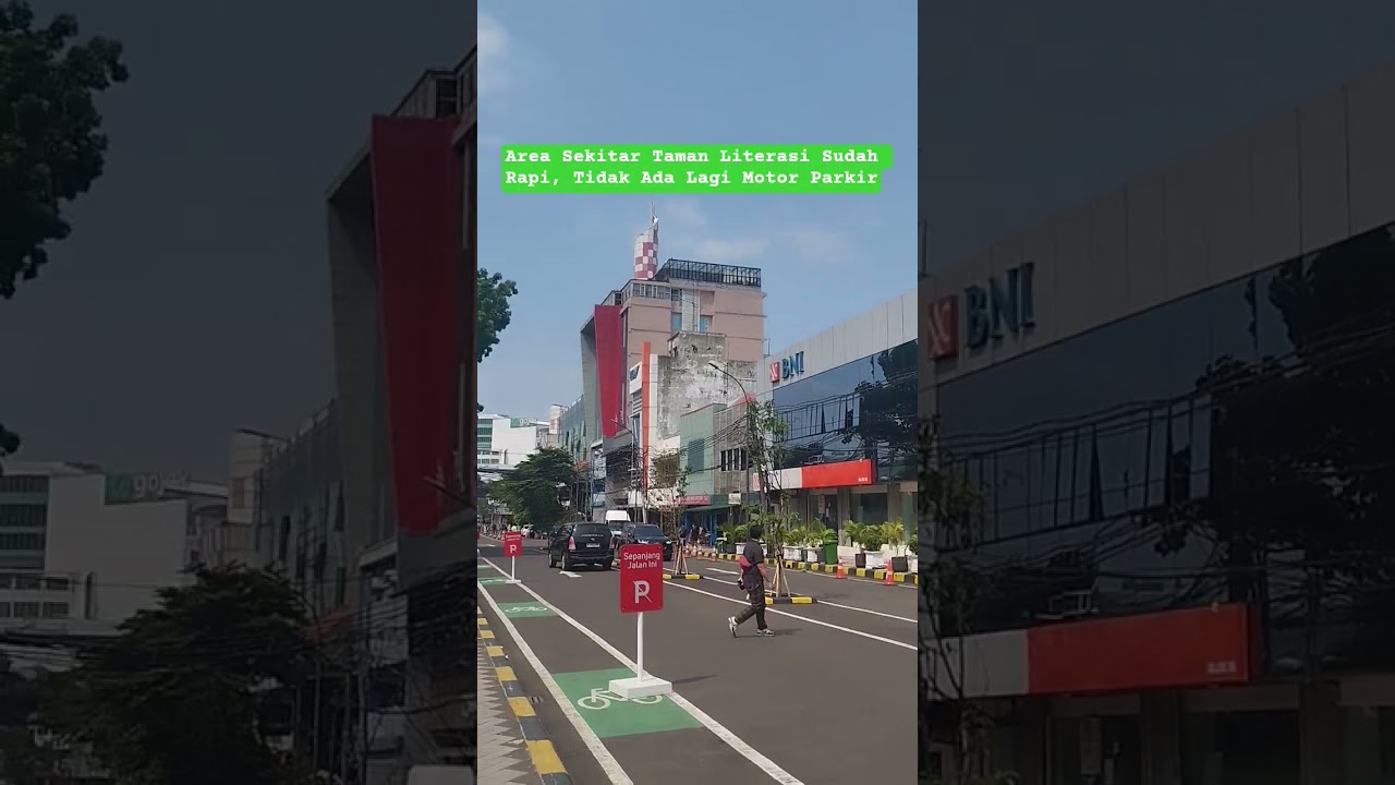 Taman Literasi-Blok M Hub Mulai Rapi, Tak Ada Lagi Motor Parkir