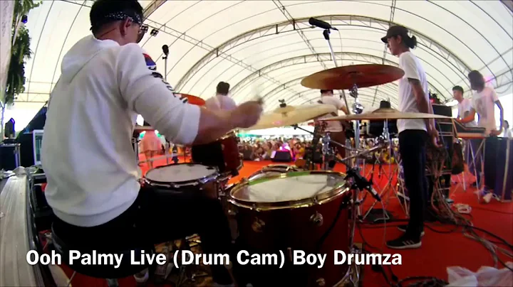 Ooh Palmy Live (Drum Cam) Boy Drumza