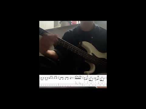 사랑을 전하고 싶다던가_아이묭 슬랩 베이스 커버 타브 Aimyon slap bass cover +tab