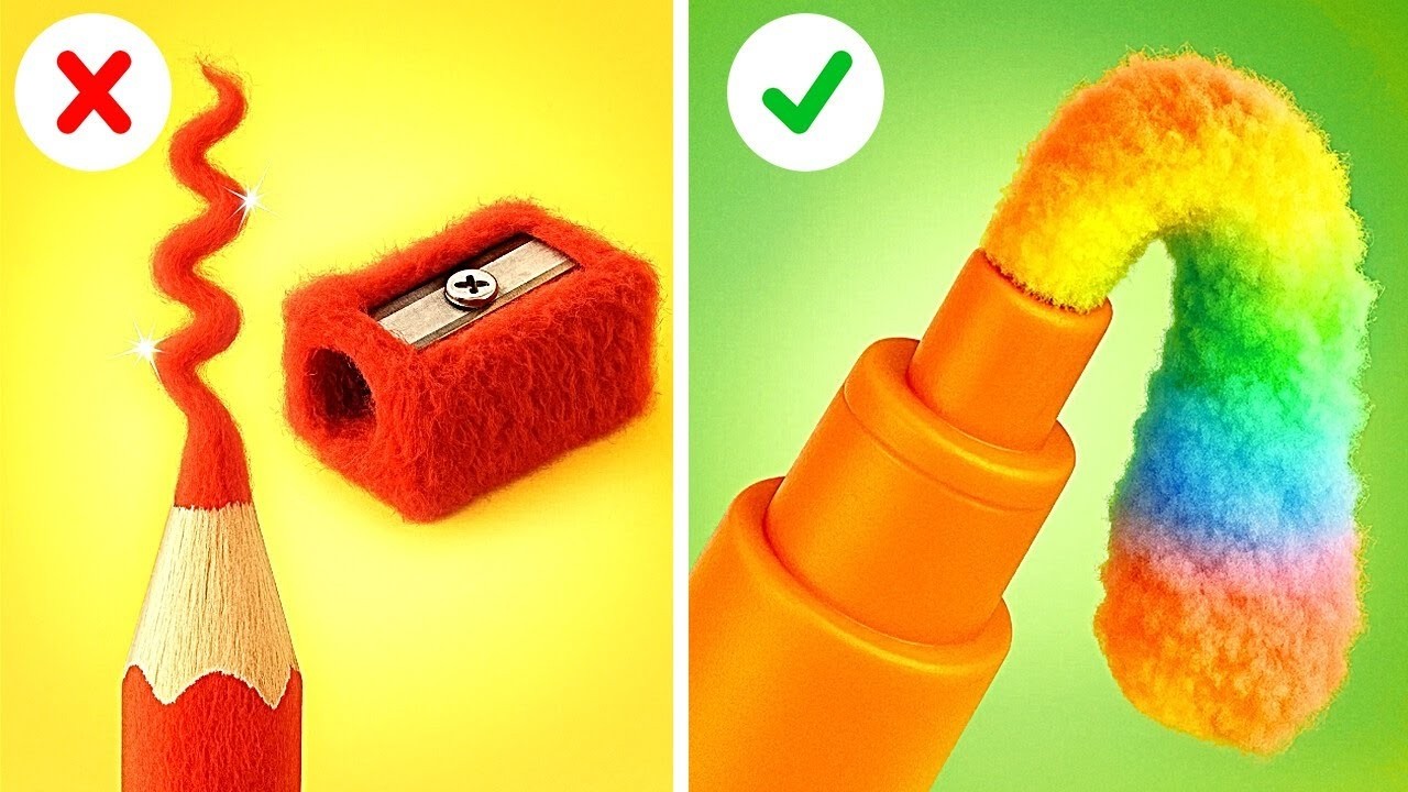 3D PEN VS HOT GLUE CHALLENGE | Cool DIY Crafts and Hacks by 123 GO ...