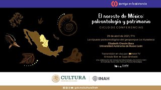 Ciclo de conferencias "El noreste de México: paleontología y patrimonio". Sesión 5