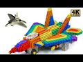 How To Make Lockheed Martin F-22 Raptor From Magnetic Balls (Satisfying) | Magnet World Series