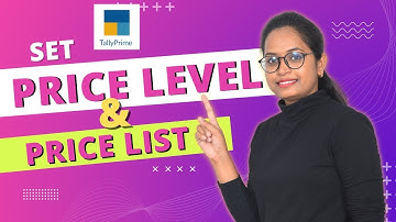 Price Level & Price List in Tally Prime | Multiple Price List & Price Level Create