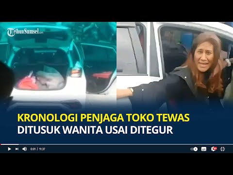 Kronologi Wanita Tusuk Penjaga Toko Baju sampai Tewas karena Tegur Masuk Pakai Sandal saat Dipel