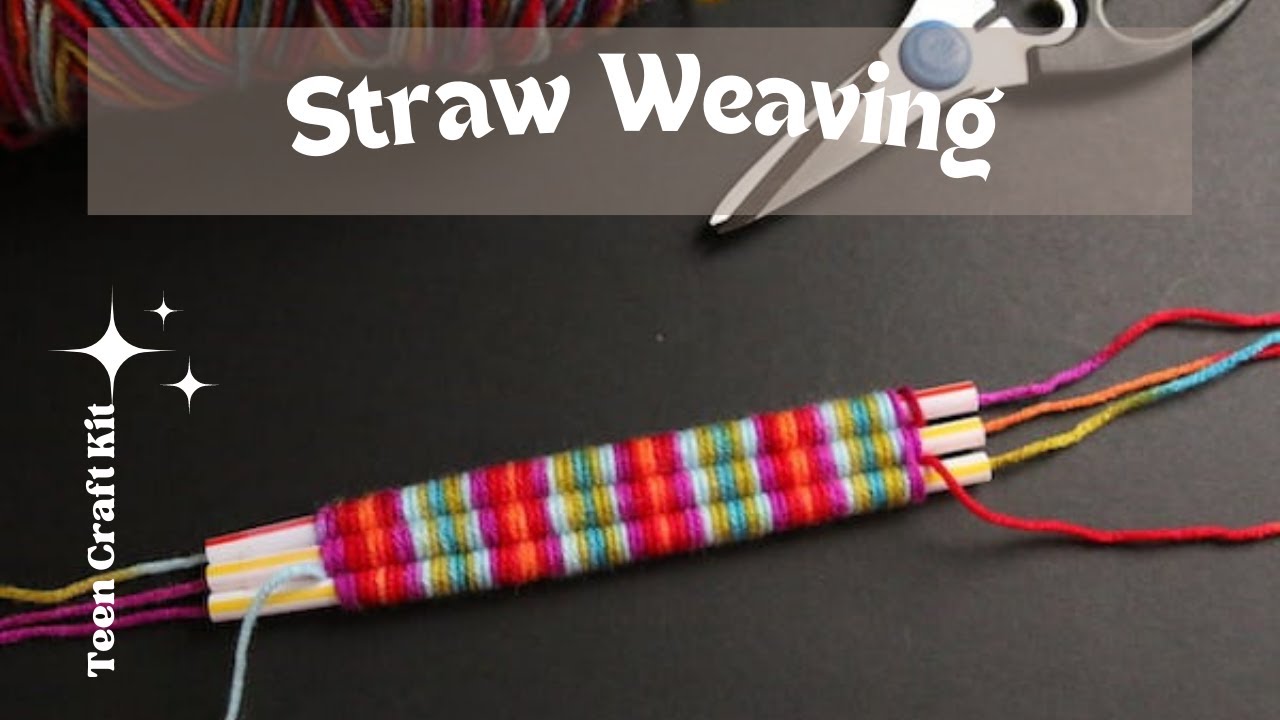 Straw weaving discount