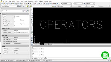 Autolisp EP. 1 : Operators