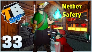 Nether Safety |  Truly Bedrock SMP Season 4 E33 Minecraft Bedrock MCPE